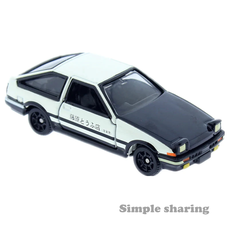 Dream Tomica NO. 145 Initial D AE86 TRUENO Toyota Takara Tomy Diecast Metal Car in Toy Vehicle Model Collection Anime