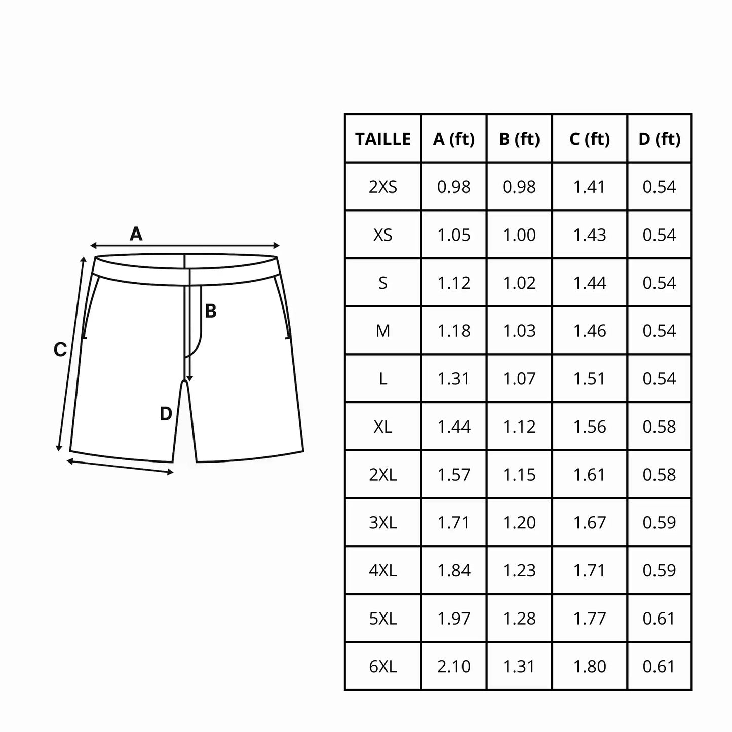 Short De Bain – Drapeau Des Palaos – Tissu Léger – Séchage Rapide